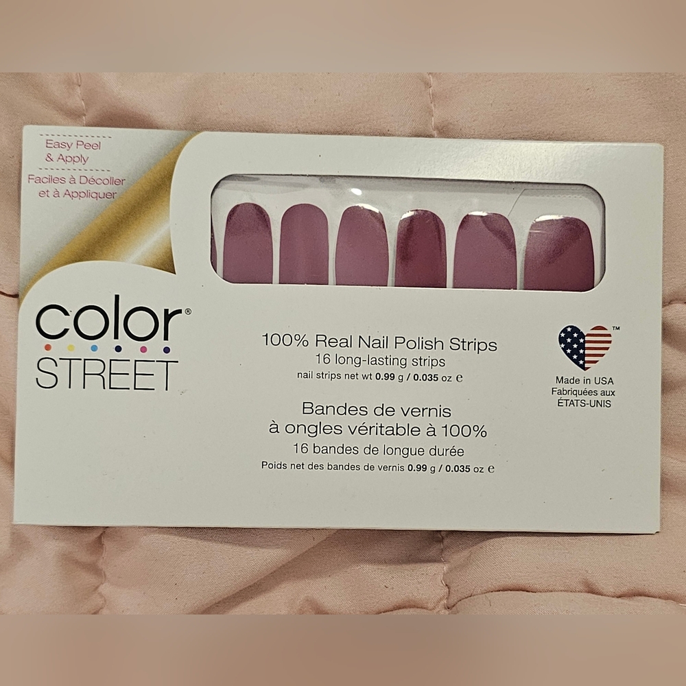 Color Street Nail Polish Strips - Elegant Mauve